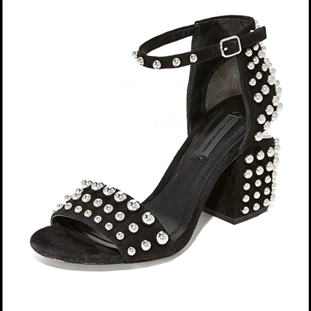 Alexander Wang Abby Studded Sandals Size 39.5